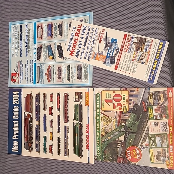 Model Rail Railroad Magazine Lot March April 2004 - Picture 11 of 13